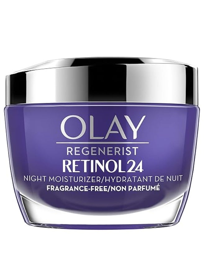 Olay Regenerist Retinol 24 Night Moisturizer Cream 50g - Image 1